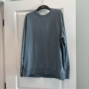 Tasc Performance Teal Crew Neck Sweatshirt